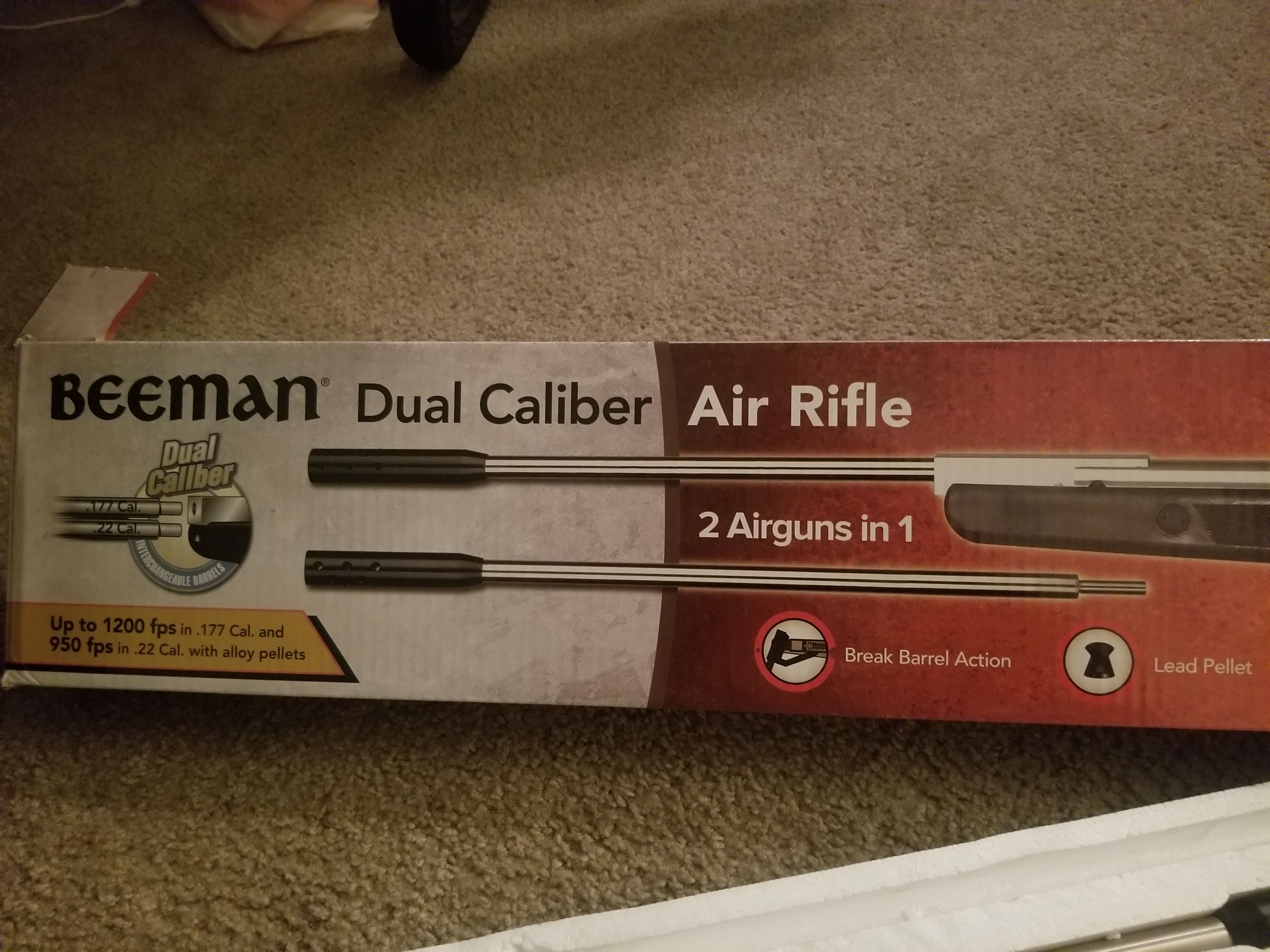 Beeman dual caliber airrifle