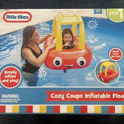 Little Tikes Cozy Coupe Inflatable Pool Float – NEW (Horn Honks!) $30 OBO