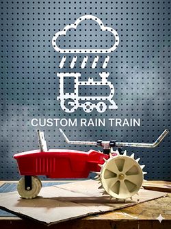 Cast Iron Nelson custom rain train