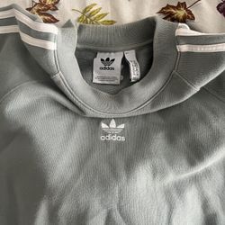 Adidas Green Crewneck and Hoodie