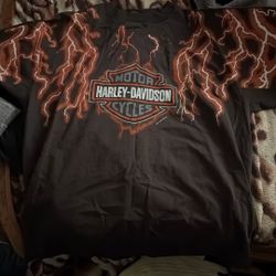 Harley Davidson t shirt Lightning ⚡️ Buffalo, New York 🦬 