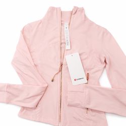 Pink Lulu Jacket Gold Zipper