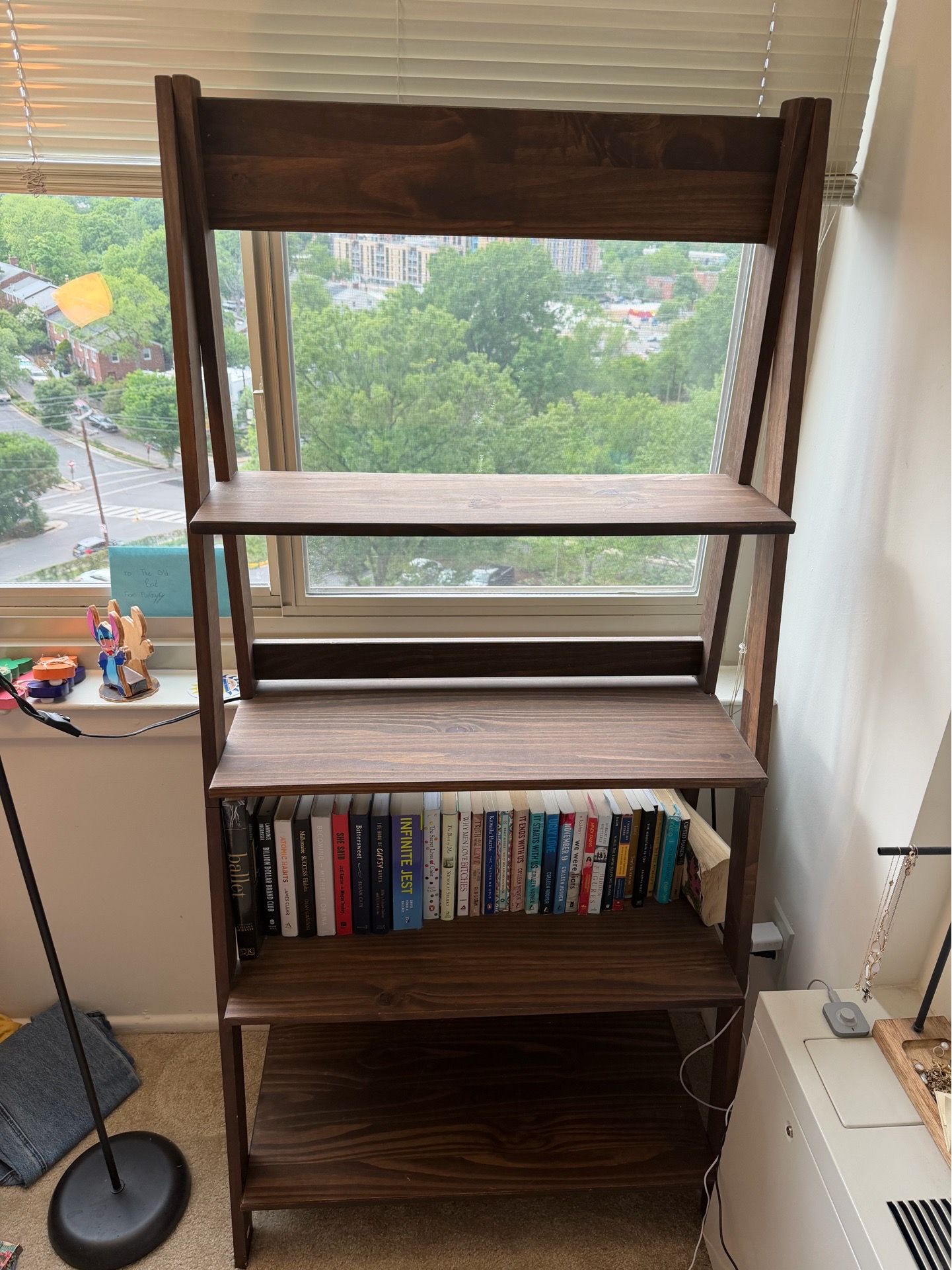 Wooden Bookshelf