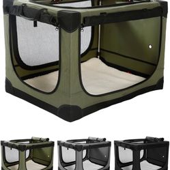 LeSure Collapsible Dog Crate 36”