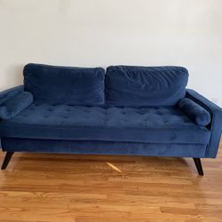 Blue Modern Style Sofa