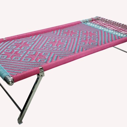 Foldable single size Stainless Steel bed CHARPAI for Sale in
