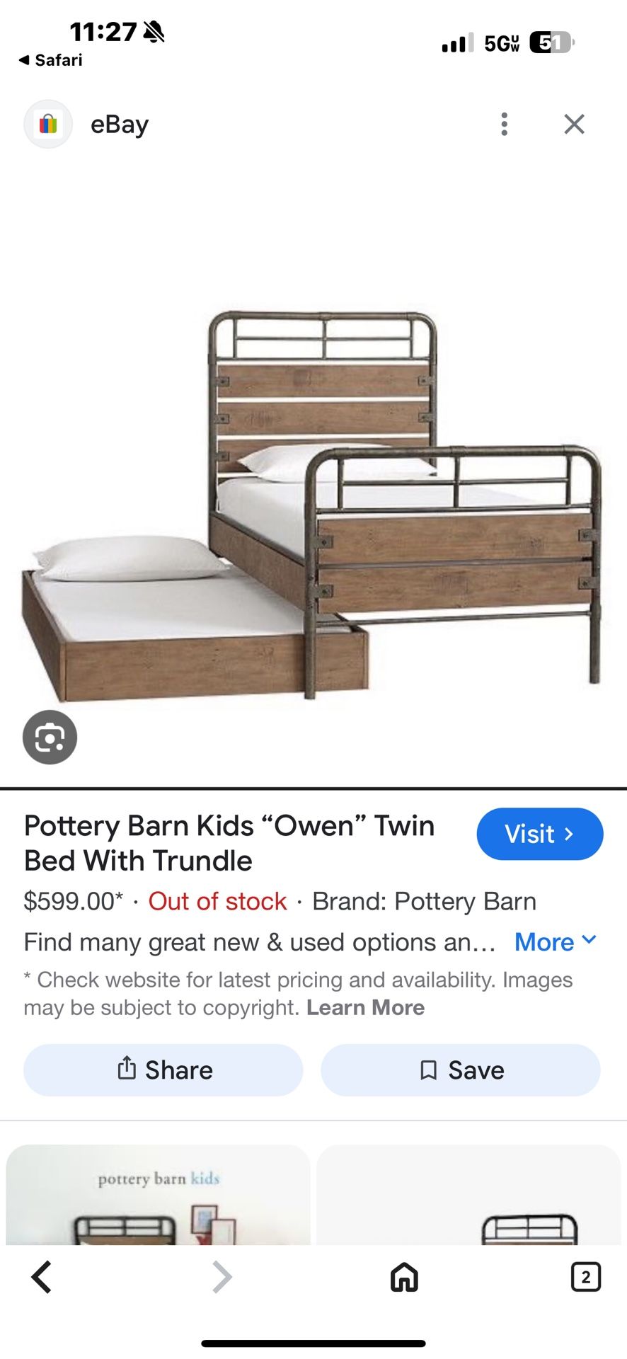 Kids Trundle Bed And Mattress