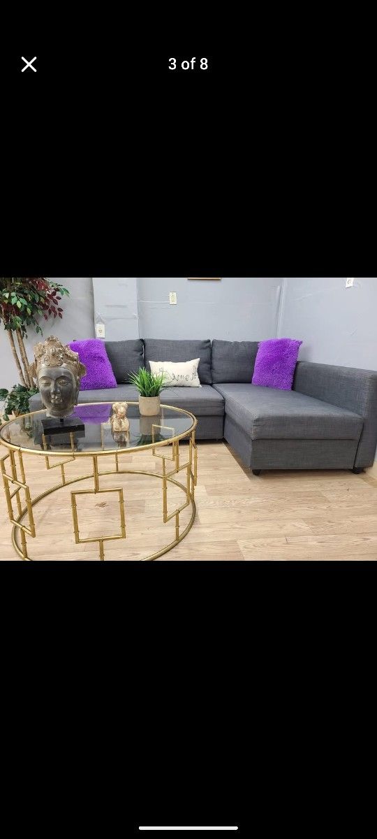 β Ikea Friheten Sectional With Bed And Storage Free Delivery