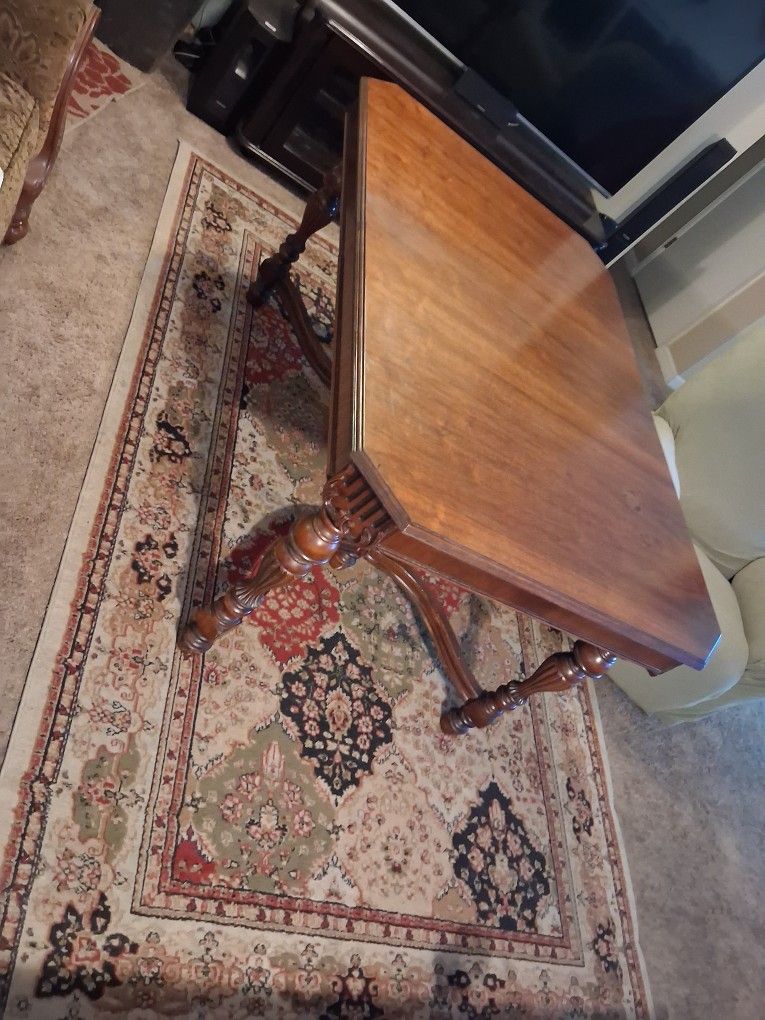 58 Inch Antique Table