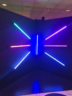Professional color chaing Pavo tub lights.