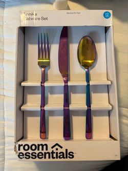Room Essentials Annika 12-Piece Flatware Set