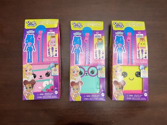 Polly Pocket Dolls & Playset, Lil’ Styles Travel Toy Collection with 3-inch Doll, Multi-Color