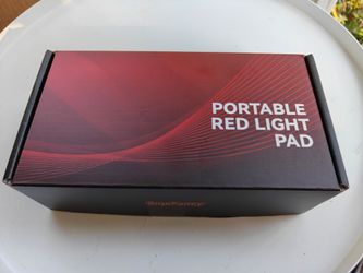 Portable Red Light Therapy Pad 660nm 850nm with Straps