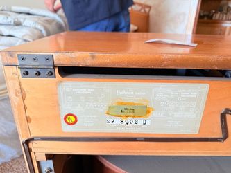 Antique record player