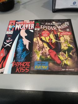 The Amazing Spider Man And Wolverine Comic Books