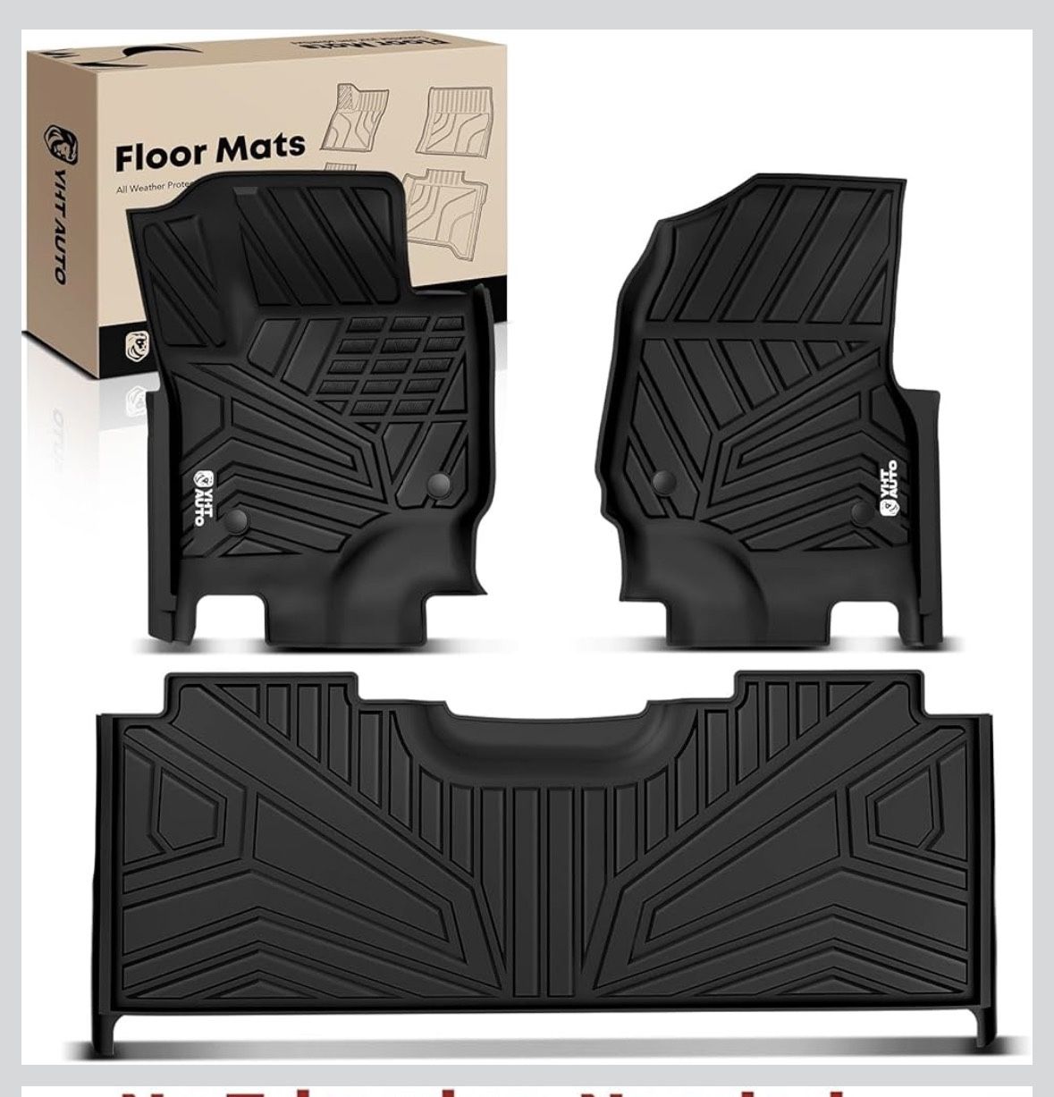 2017-2026 Ford F-250 F350 F450 Super Duty Crew Cab Floor Mats