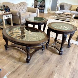 Coffee Table & Side Tables Set -  Ashley Furniture 