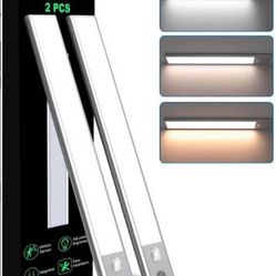 Magnetic or Stick-On Wireless Motion Sensor LED Light - NEW