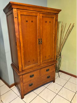 Solid Wood Armoire