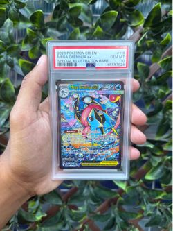 Pokemon Mega Greninja ex Chaos Rising #116 PSA 10