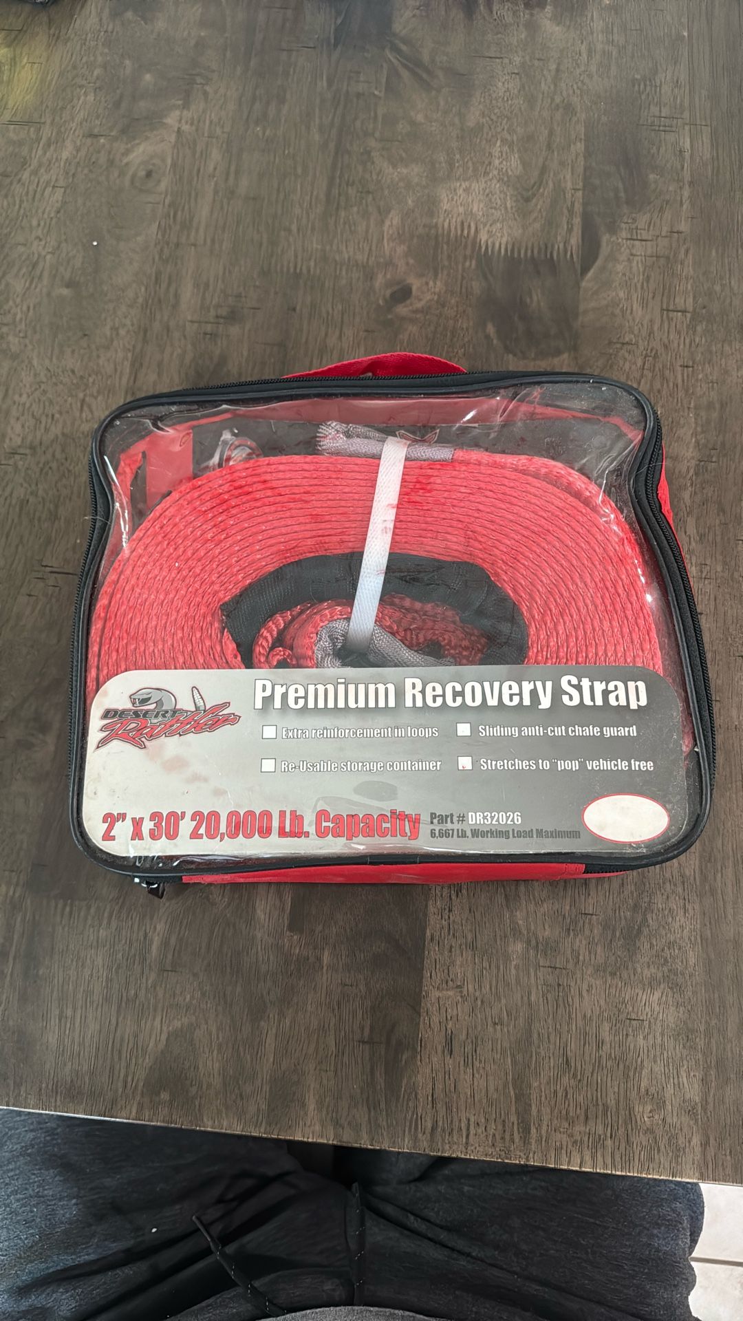 Desert Rattler Recovery Strap