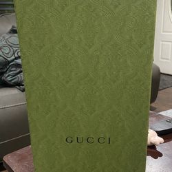 Authentic Gucci Box & Dust Bag