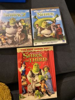 Shrek DVD’s 