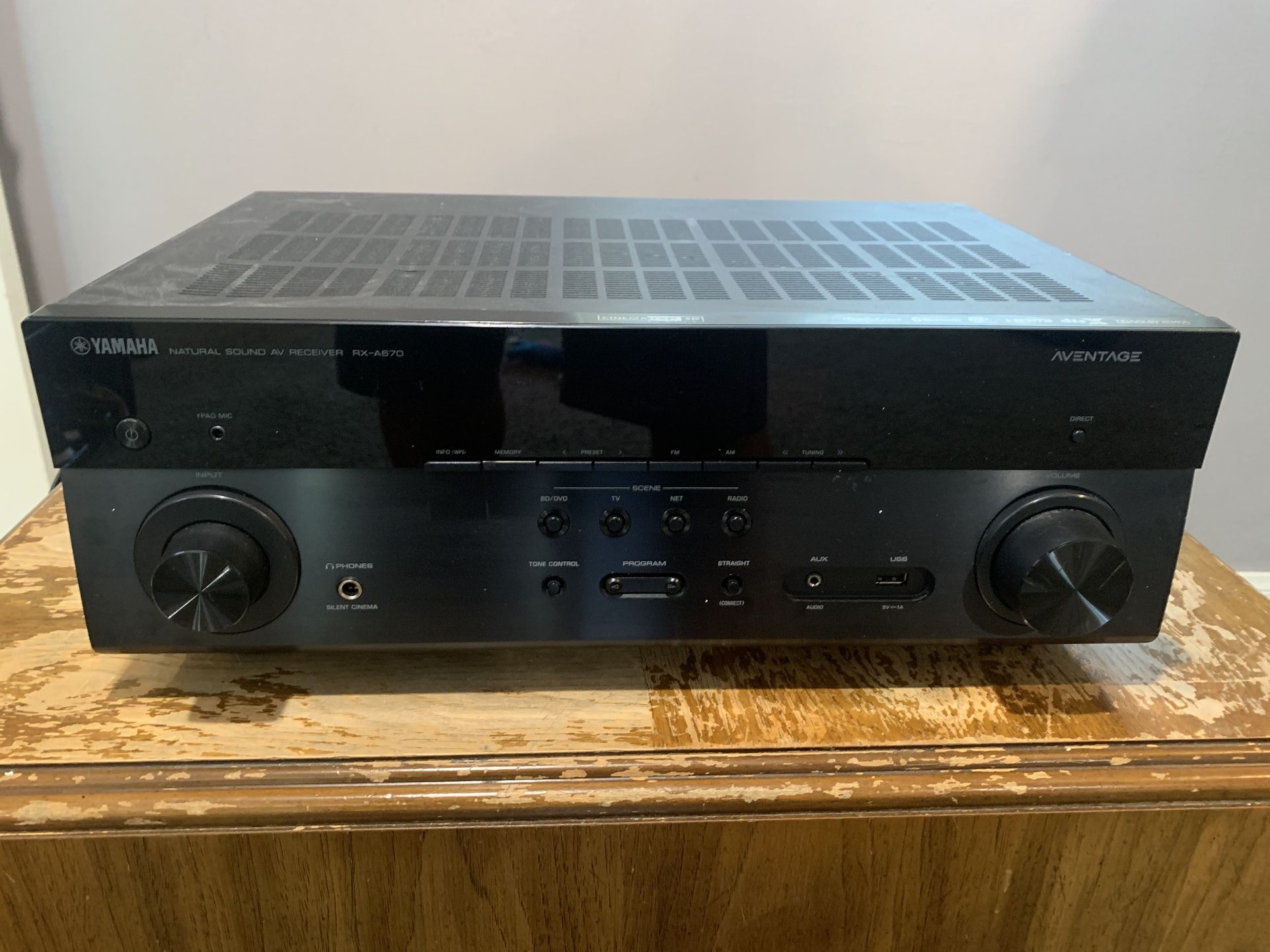 Yamaha RX-A670 AVENTAGE 7.2-Channel Network AV Receiver, MusicCast - Tested