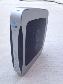 AT&T Uverse wireless router modem