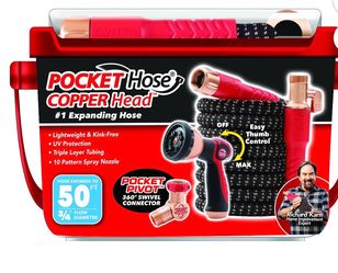 Pocket Hose Copper Head