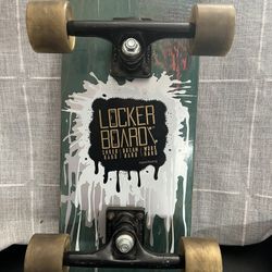 Locker Board The Golden Nugget 17-inch skateboard
