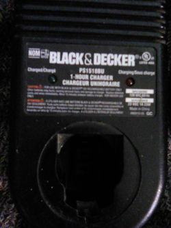 Black & Decker 18 v Battery Charger ONLY