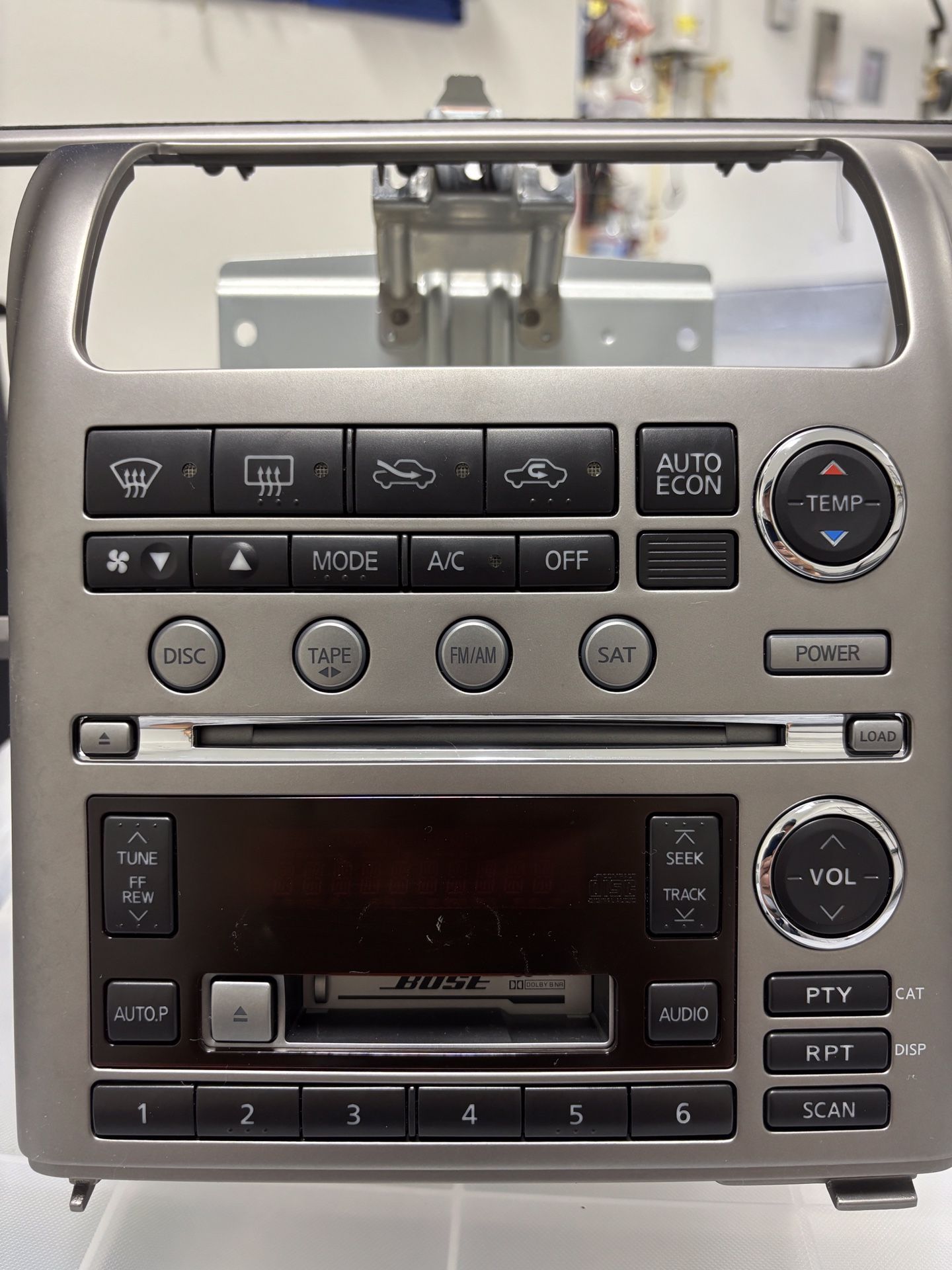 Bose Head Unit 2004 Infiniti G35