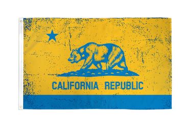 California Blue and Gold Flag 3x5 Feet