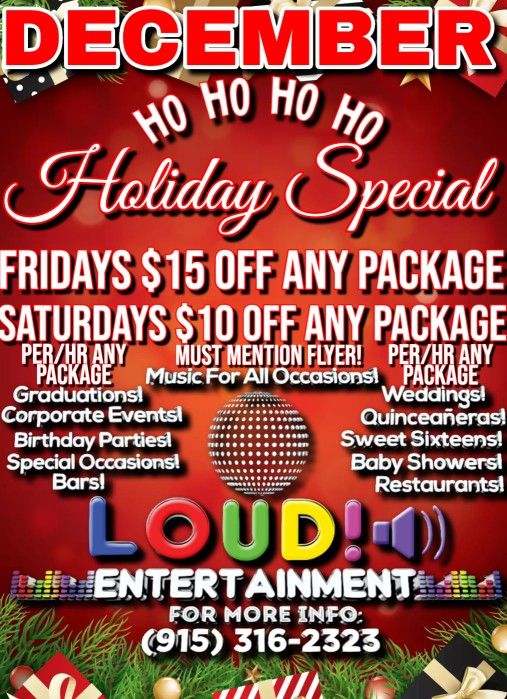 DJ Holiday DJ Music & Lights