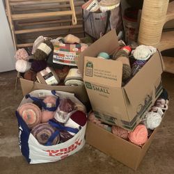 1000+ Dollars In Brand New Yarn