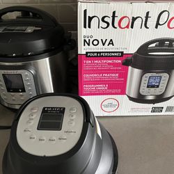 Instant Pot Duo Nova with Air Fryer Lid 