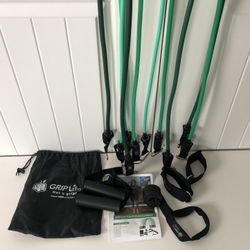 Cables Resistance Bands Set (stackable 150lbs & hypoallergenic) 