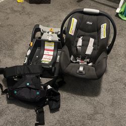 Car Seat And Canguro Para Cargar Al Bebé 