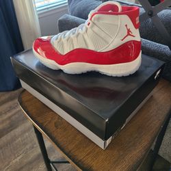 Jordan 11 Cherry Red Size 12 Mens