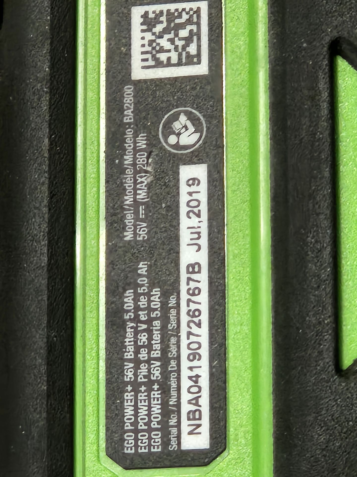 EGO 5.0Ah Battery