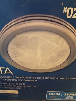 Bathroom Light Fan