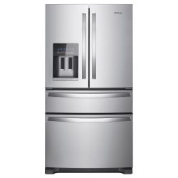 New French door stainless steel refrigerator