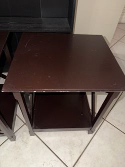 Side tables and tv console table