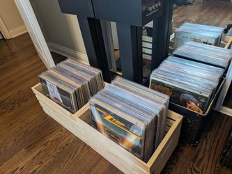 165 Record Vinyl Collection - Classic Rock, 80s Metal, Jazz  Albums (Ultrasonically Cleaned & Sleeved)