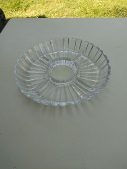 4 Way Partitioned Serving Dish