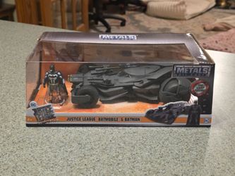 Die-cast Justice League Batmobile