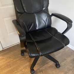 Mid-Back Chair, Black