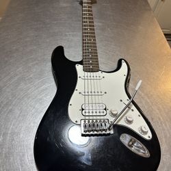 Fender Starcaster Strat w/ guitar stand