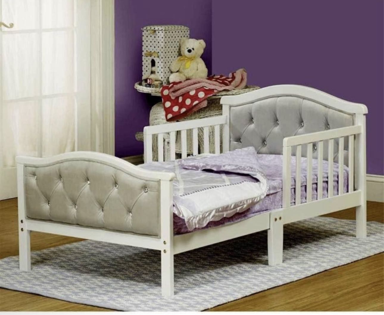 Rhinestone Toddler Bed 